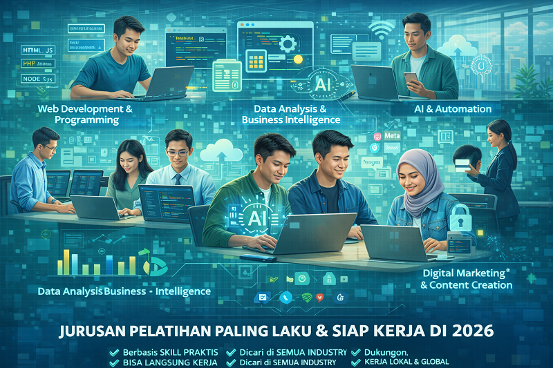 Daftar Jurusan Pelatihan Paling Laku & Siap Kerja 2026